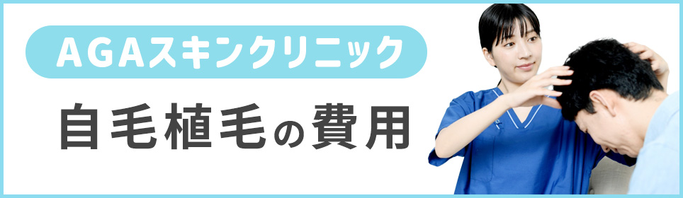 自毛植毛の費用について