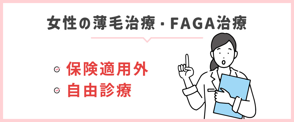 faga治療は保険適用外の自由診療