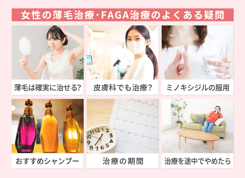 faga治療の6つの疑問