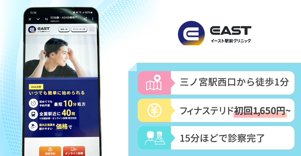 イースト駅前クリニックのバナー