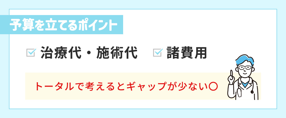 トータルでAGA費用を考えると良い