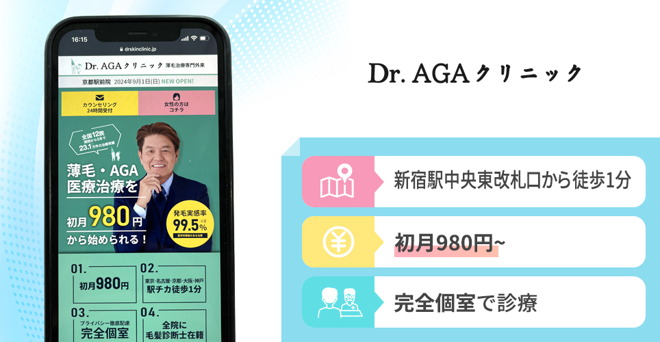 Dr.AGAクリニックのバナー