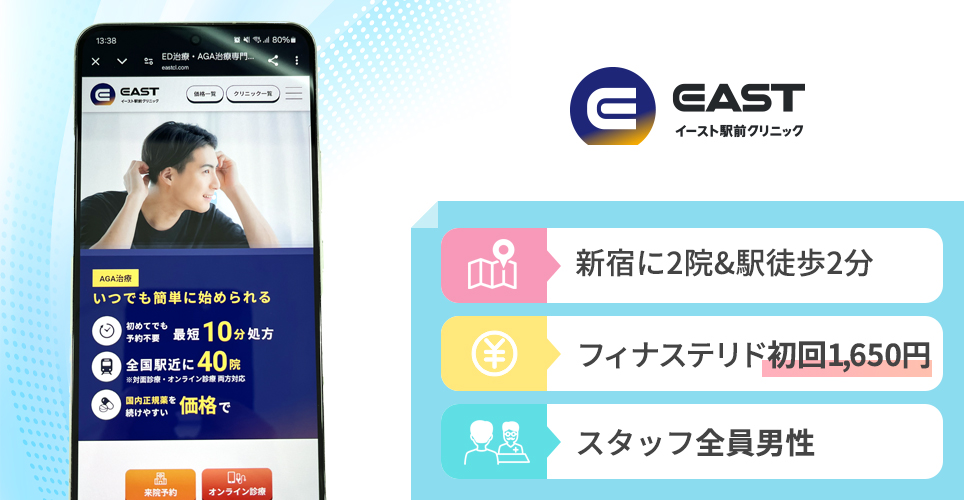 イースト駅前クリニックのバナー