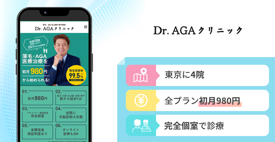 Dr.AGAクリニックのバナー